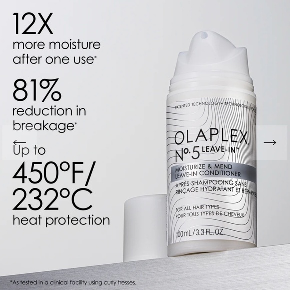 NEW Olaplex Nº 5 LEAVE-IN MOISTURIZE & MEND LEAVE-IN CONDITIONER - Picture 2 of 14